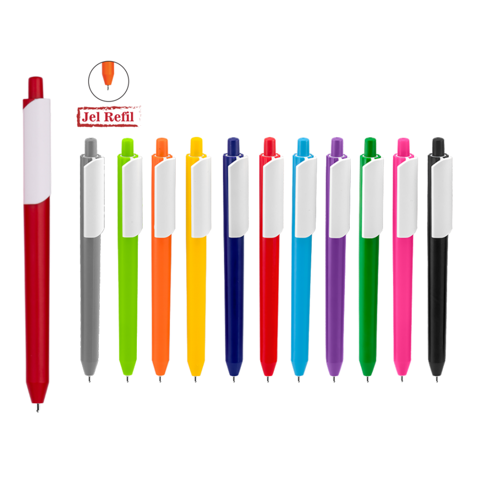 Jel Refill Basmalı Plastik Kalem